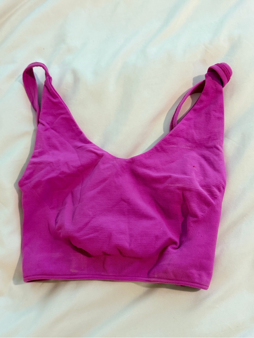 Free People Movement Seamless Scoop-Neck Bralette - Hot Pink